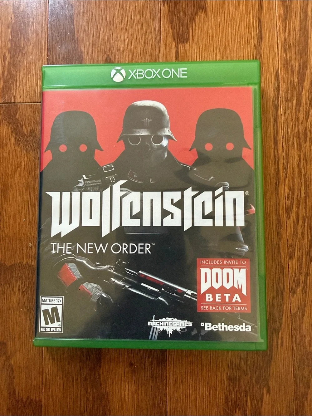 Wolfenstein The New Order Xbox One Video Game Complete